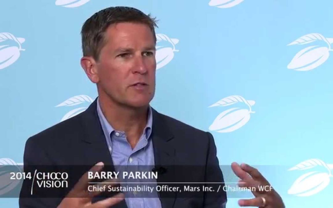 Barry Parkin, Chief Sustainability and Health and Wellbeing Officer, Mars, Inc.